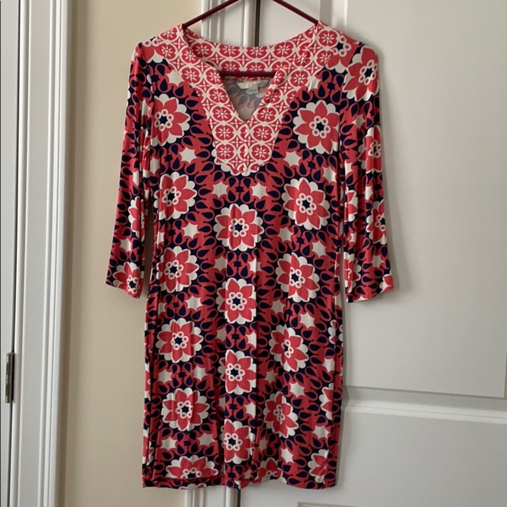 Boden pattern dress, size 4